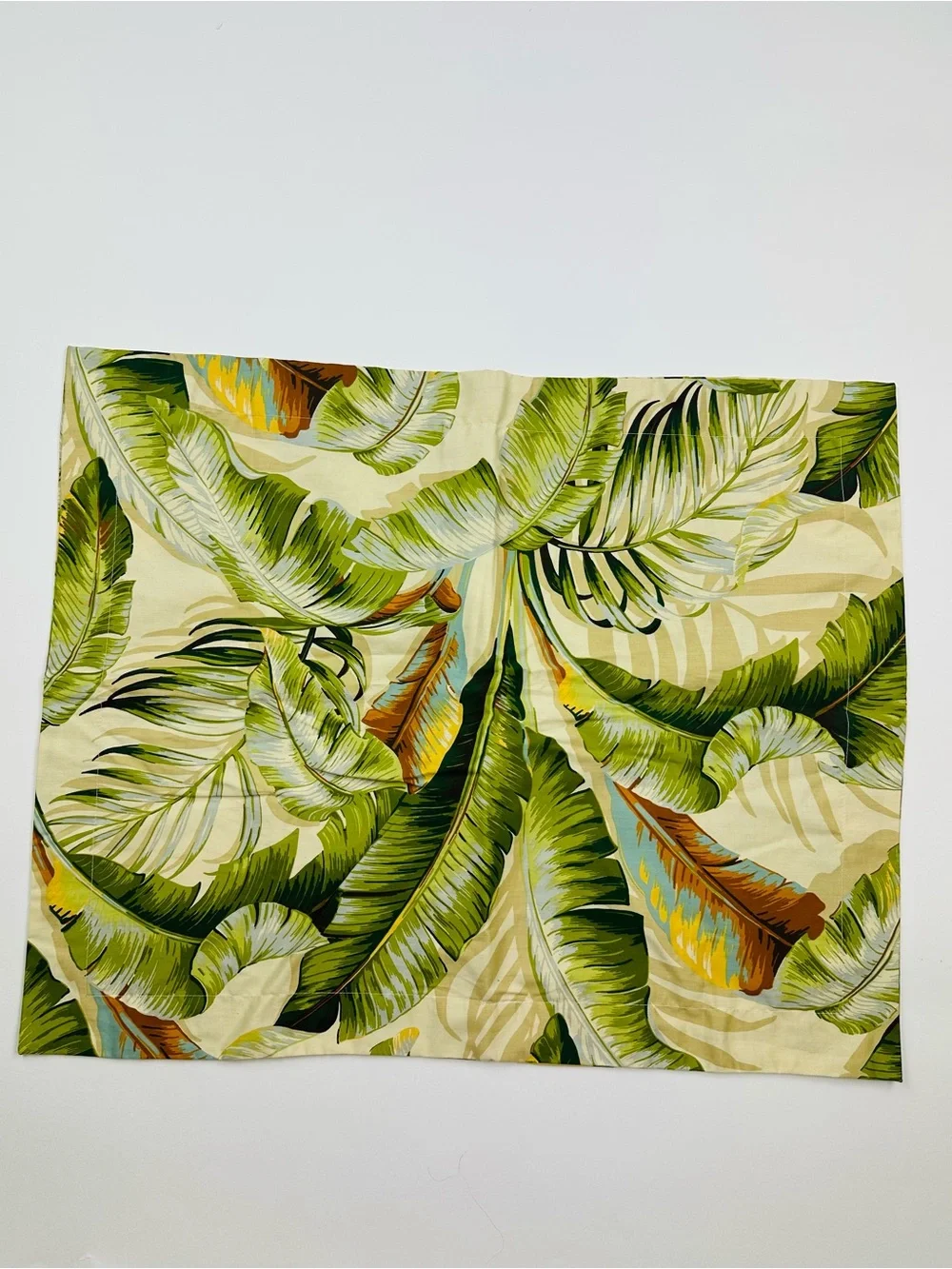 Tommy Bahama Tropical Palm Print Cotton Standard Pillow Sham